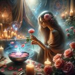 Ritual of the Rose Reading &amp; Free Blessing+ Rose Oracle Card